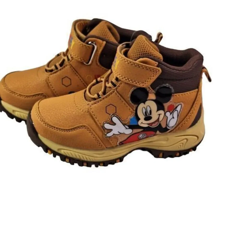 Mickey Shoes for‎ Children Size 6 (14 cen) Waterproof High Hiking Boot New